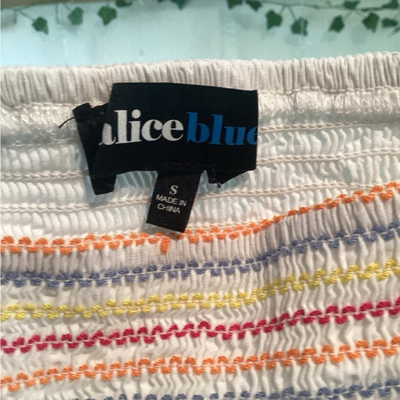 Alice Blue Ruffle Top - Picture 2 of 3